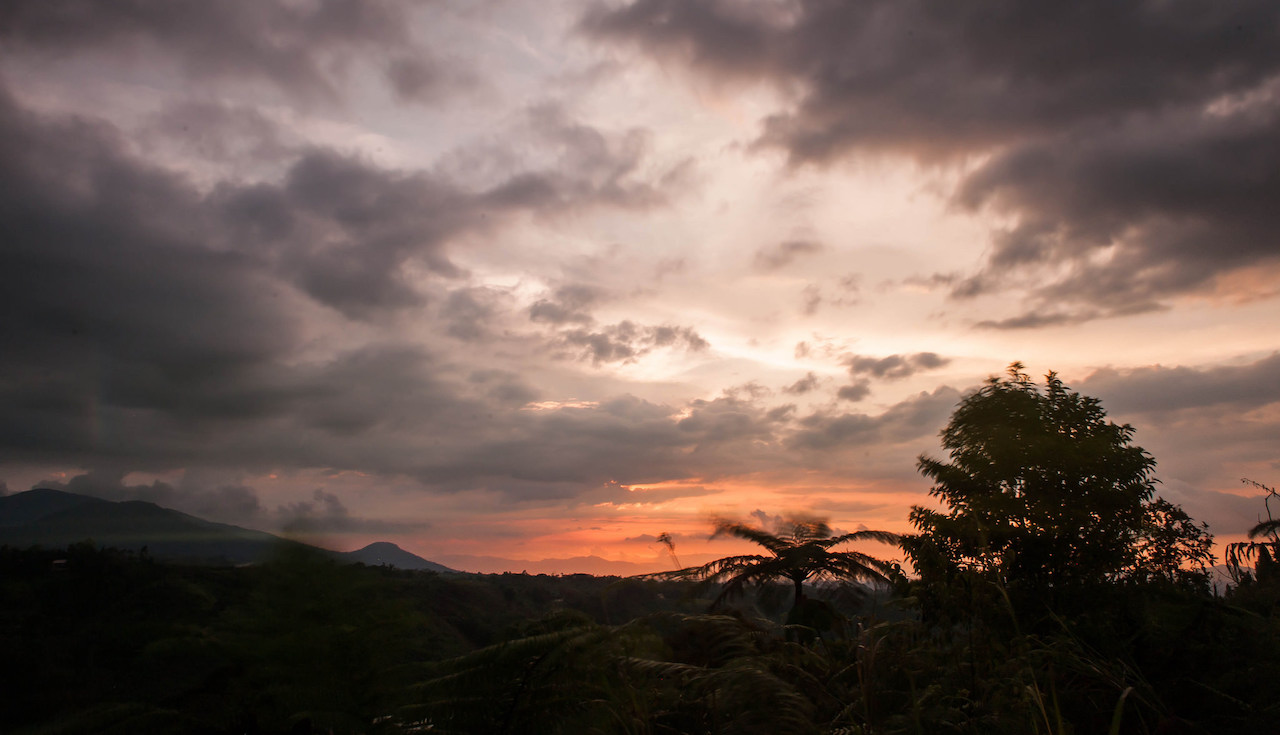 View of the Cagayan de Bro river at sunset