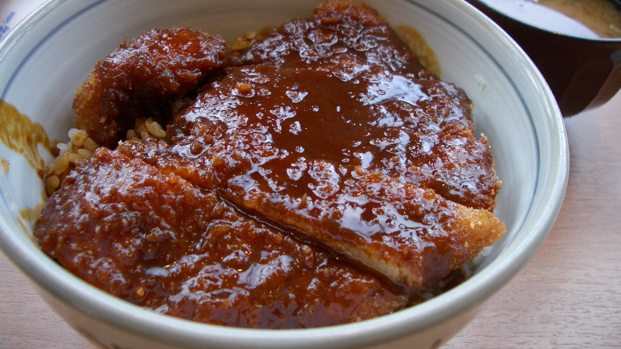 Nagoya style deep-fried pork with miso