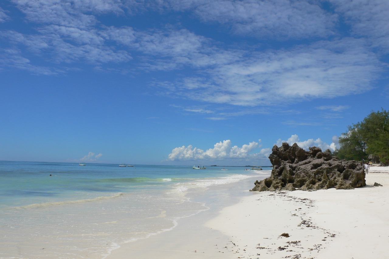Surin beach with white sand in Phuket