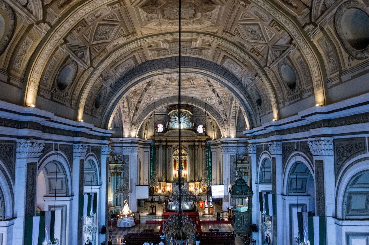 San Agustin church inside