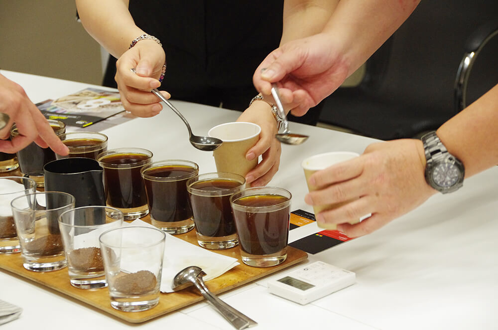Coffee tasting with the Coffeeshop
