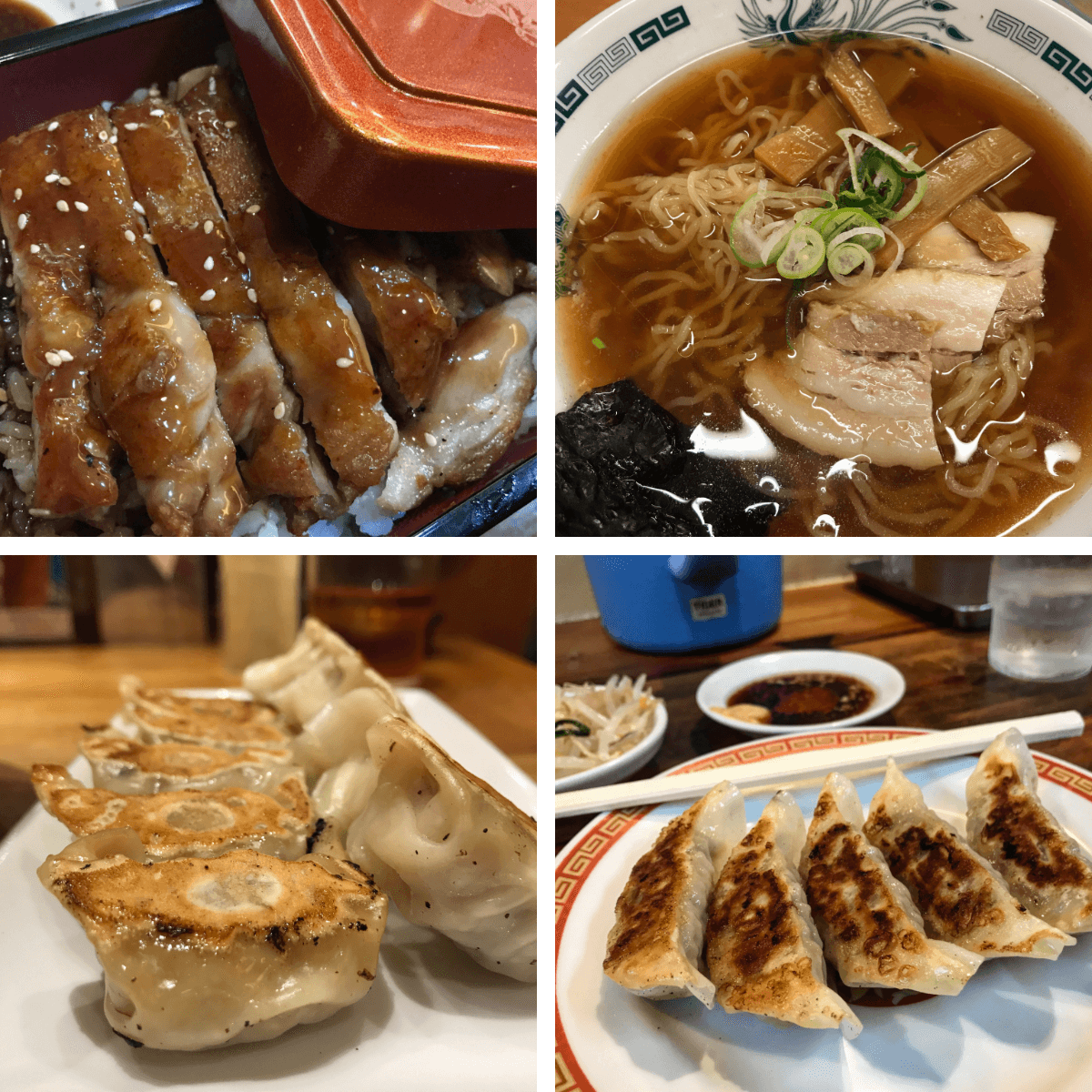 Japanese food at Suzu Kin