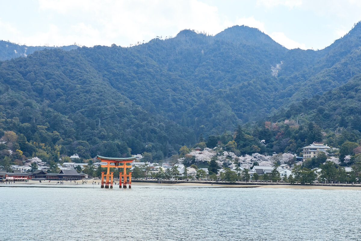 Itsukushima shrine on Miyajima Island