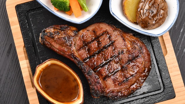 photo of steak in George Town Super Steak House in BGC