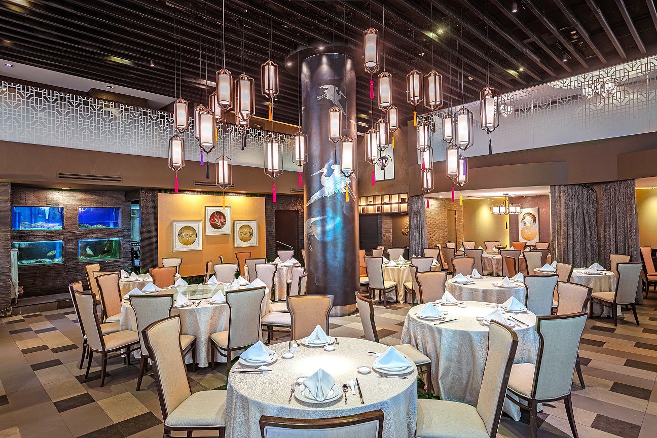 photo of main dining hall of the empress dining palace in bgc 