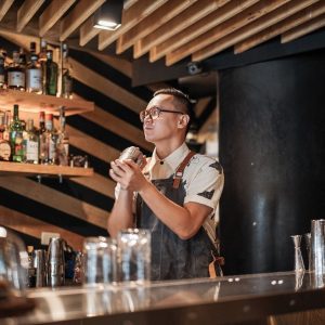 photo of a barista in oto