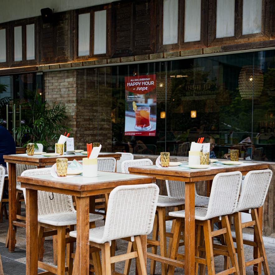 exterior of Senorita Sunae Asian Kitchen in High Street Mall BGC